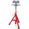 Ridgid RIDGID Model No. Rj-98 Roller Head Pipe Stands, 12" Max. Pipe Capacity, 23"-41" H 56667 - alternate 1